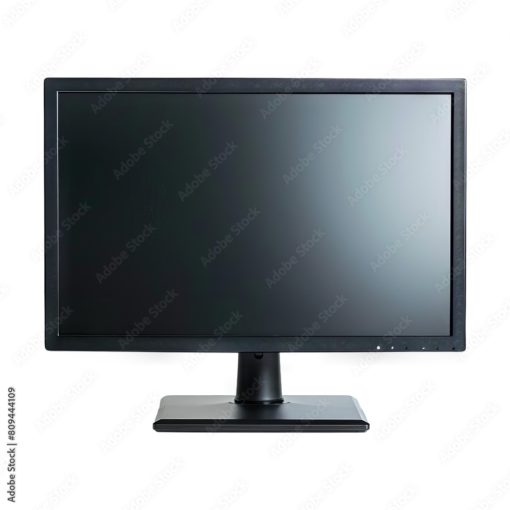 The image shows a generic computer monitor with a black screen. The image shows a generic computer monitor with a black screen.