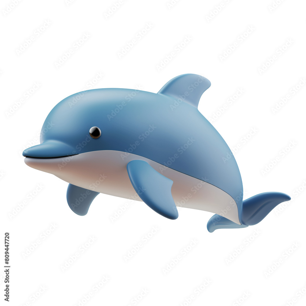 cute dolphin adorable marine mammal animal with fin and tail 3d icon realistic vector illustration. Cute aquatic wild character playful ocean underwater habitat jumping diving isolated on white cute dolphin adorable marine mammal animal with fin and tail 3d icon realistic vector illustration. Cute aquatic wild character playful ocean underwater habitat jumping diving isolated on white