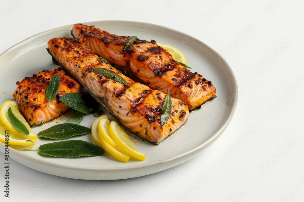 Juniper and Sage Infused Alaskan King Salmon Juniper and Sage Infused Alaskan King Salmon