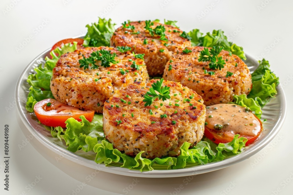 Sizzling Albacore Tuna Patty Burgers with Tangy Tartar Sauce Sizzling Albacore Tuna Patty Burgers with Tangy Tartar Sauce