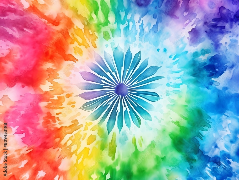 Colorful Tie Dye Design Pattern Background Colorful Tie Dye Design Pattern Background
