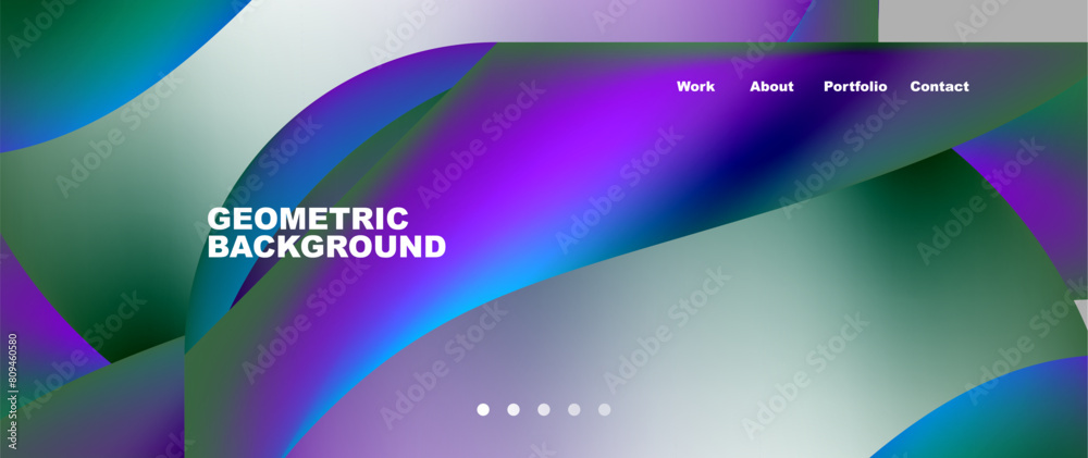 Colorful flowing shapes, wave lines with neon gradients. Vector Illustration For Wallpaper, Banner, Background, Card, Book Illustration, landing page