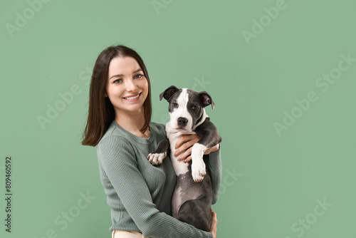 Beautiful young woman with ...