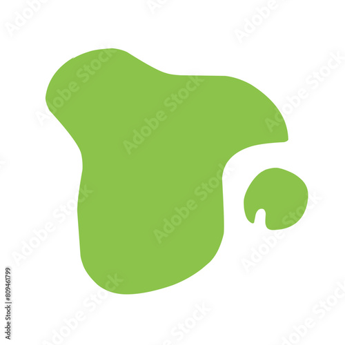 green organic liquid