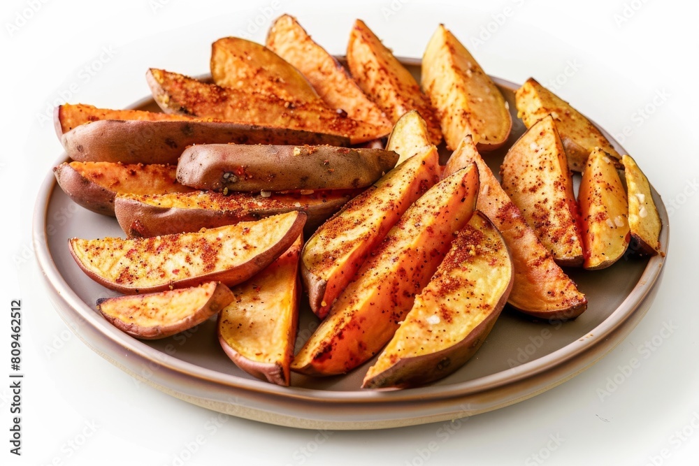 Delicious Air Fryer Sweet and Spicy Potato Fries Delicious Air Fryer Sweet and Spicy Potato Fries
