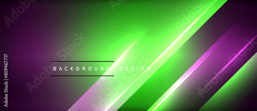 Vibrant neon lines in electric blue, magenta, and violet font create a mesmerizing pattern on a dark background resembling terrestrial plant art