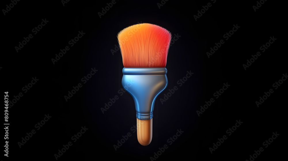 Brush Design Icon 3d Brush Design Icon 3d