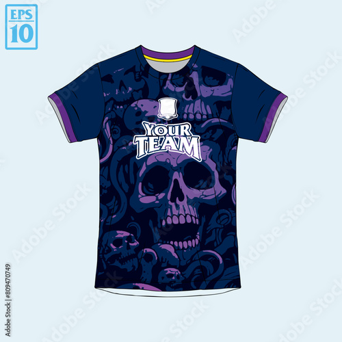 jersey mockup full printing, sublimation textile, soccer uniform, sport jersey