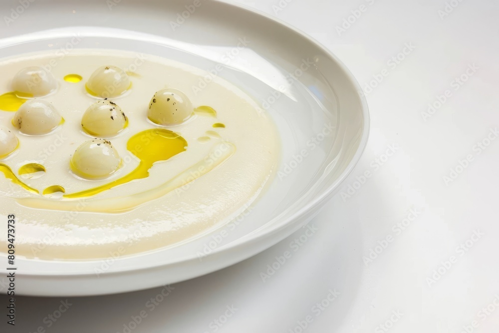 Rich and Creamy Ajo Blanco Soup with Almonds and Olive Oil Rich and Creamy Ajo Blanco Soup with Almonds and Olive Oil