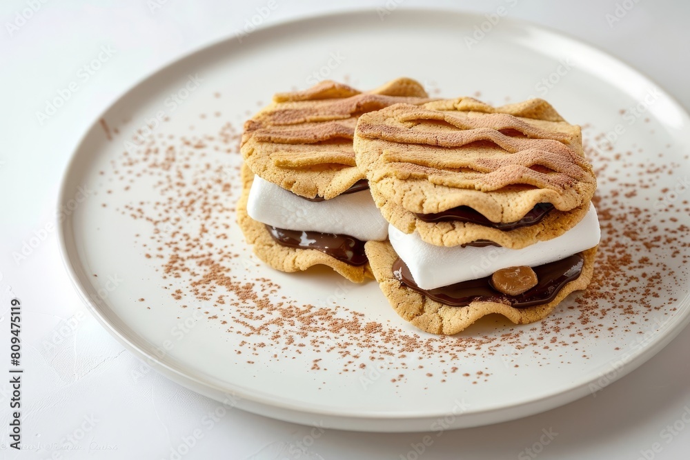 Decadent Air Fryer S'mores with Cookie Butter