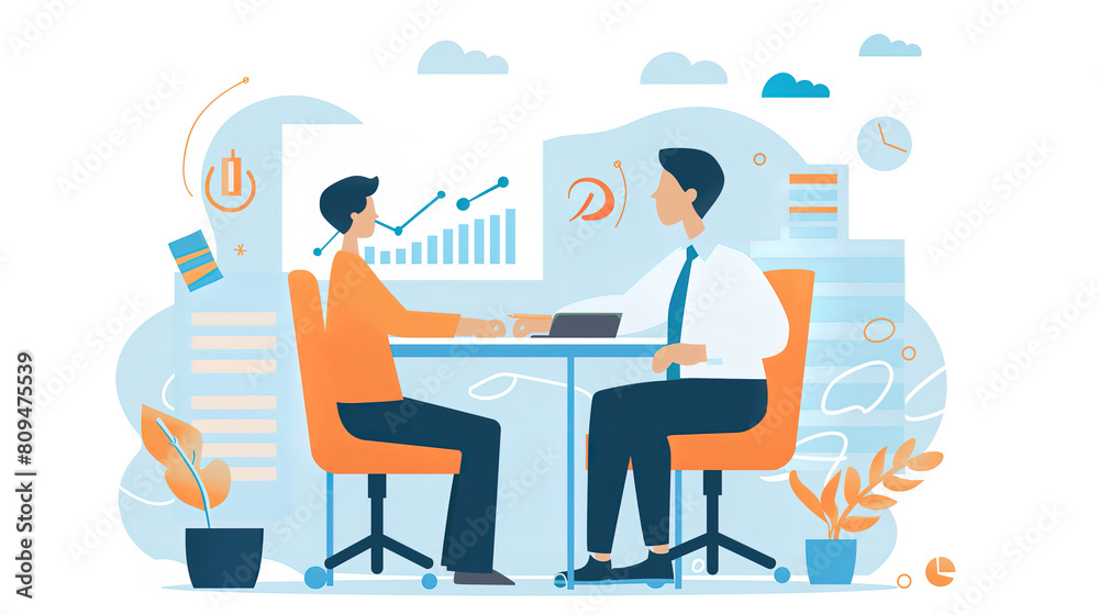 business people working together with graphs in the background business people working together with graphs in the background