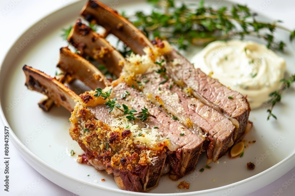 Flavorful Air Fryer Rack of Lamb with Fragrant Roasted Garlic Aioli Flavorful Air Fryer Rack of Lamb with Fragrant Roasted Garlic Aioli