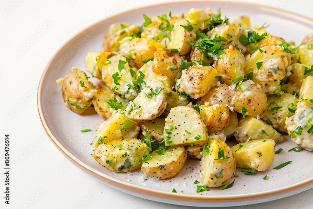 Creative Air Fryer Potato Salad with Crispy Texture Creative Air Fryer Potato Salad with Crispy Texture