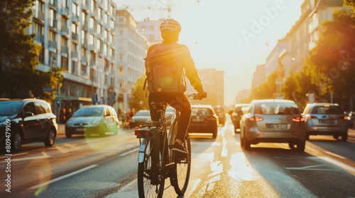 Eco-Friendly Commuting Options: Offer incentives for employees who choose eco-friendly commuting options photo