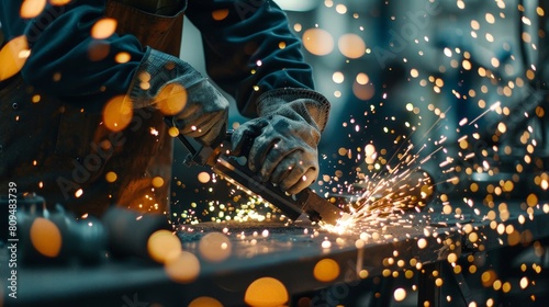 Industrial Metalworking Sparks