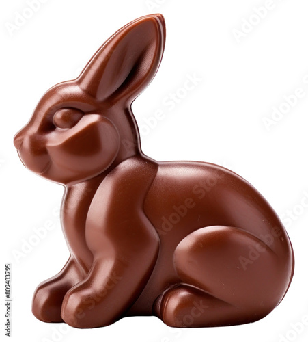 PNG Rabbit shape chocolate mammal animal rabbit. AI generated Image by rawpixel.