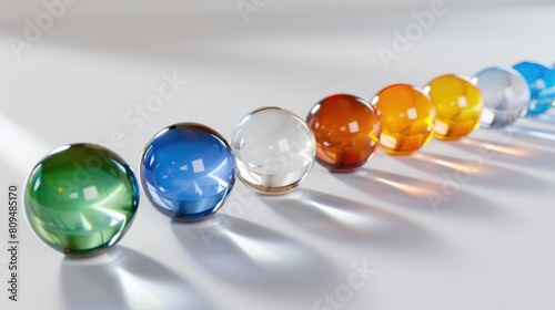 Clear Vision with Anti-Reflective Coating. Colorful Sphere Lenses for Optical & Eye Care