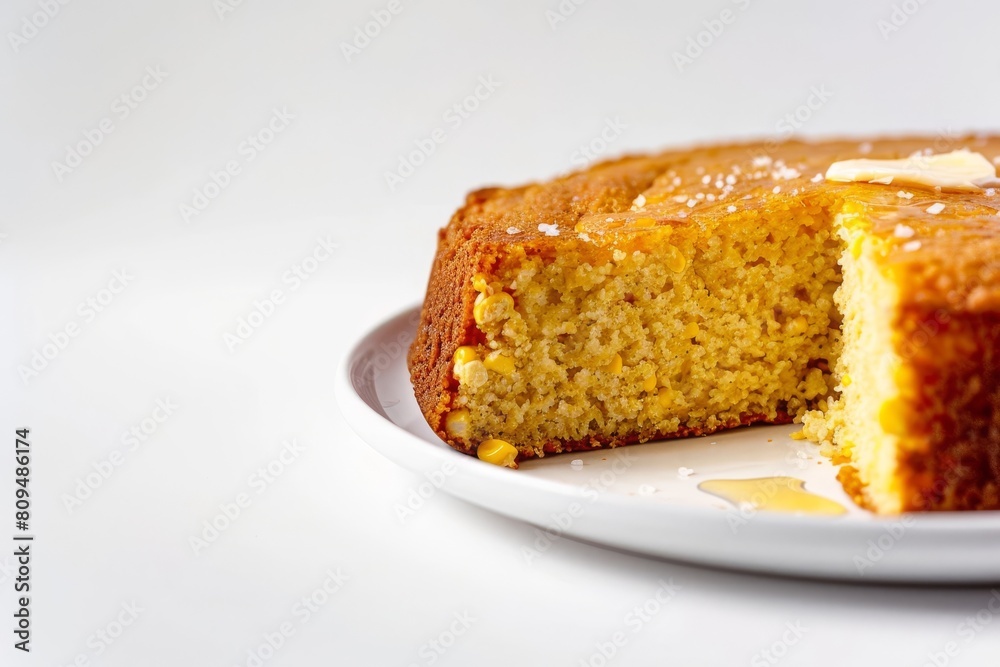 Warm and Flaky: Air Fryer Cornbread with Honey Butter Warm and Flaky: Air Fryer Cornbread with Honey Butter