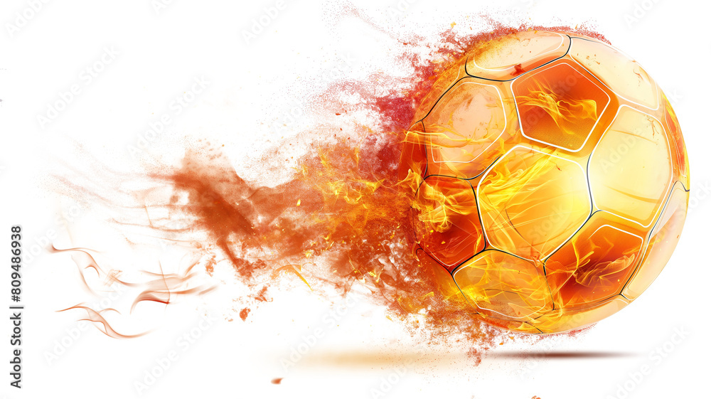 custom made wallpaper toronto digitalFlaming Soccer Ball-Sports and Recreation isolated on a transparent background