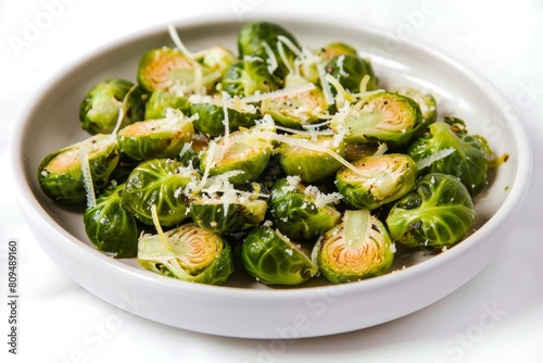Delightful Air-Fried Brussels Sprouts with Parmesan and Fresh Lemon Zest