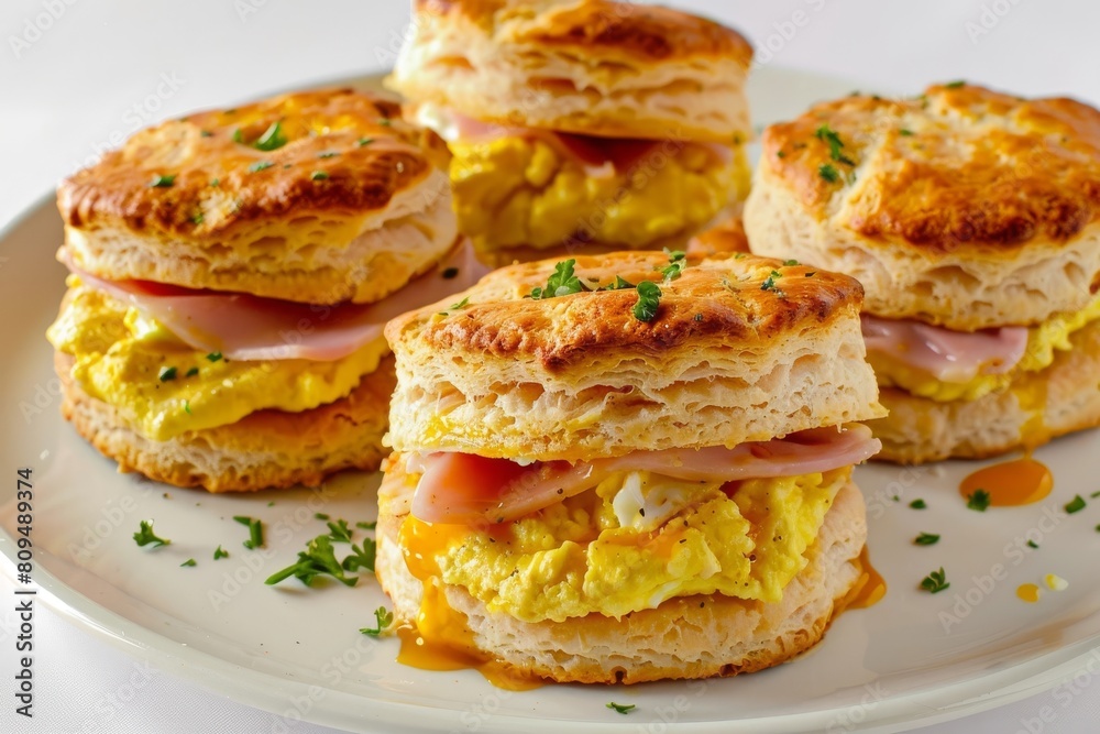 Delicious Air Fryer Biscuit Egg Sandwiches with Zesty Hot Sauce Delicious Air Fryer Biscuit Egg Sandwiches with Zesty Hot Sauce