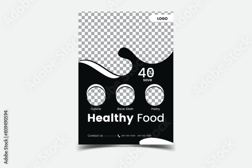 Creative corporate flyer design ,vector design.