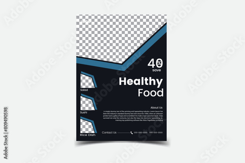 Creative corporate flyer design ,vector design.