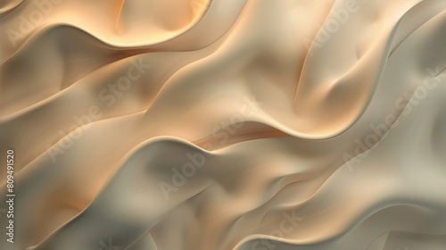 Gentle taupe waves resembling flames suitable for a subtle elegant background photo