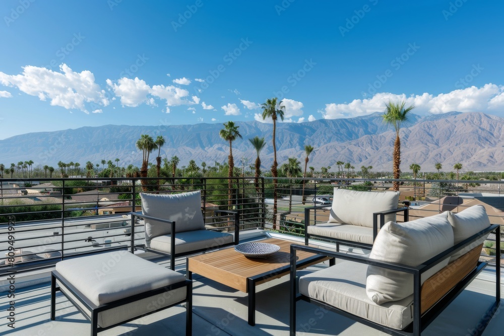 Fototapeta premium Palm Springs vacation home