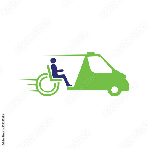 logo of fastest moving delivery car on the street