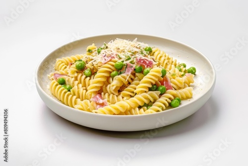 Peas and Prosciutto Aglio e Olio Pasta Perfection