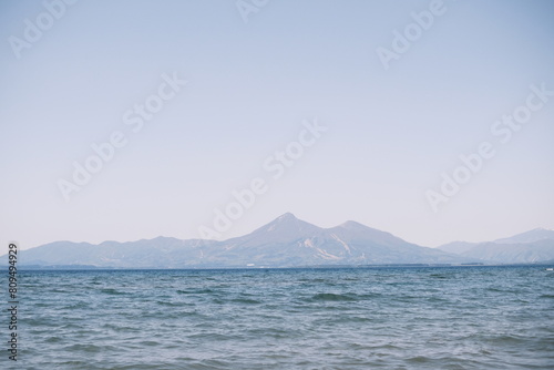 猪苗代湖と磐梯山