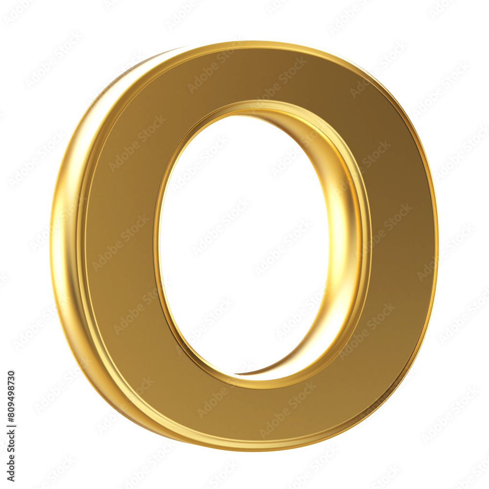 Gold 3d Font Uppercase . Golden Letter O Gold 3d Font Uppercase . Golden Letter O
