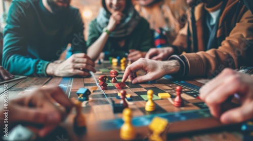 Online Game Nights: Host game nights using online platforms that support multiplayer options, like virtual board games, trivia quizzes, or even team-based video games photo
