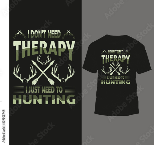 i don't need therapy i just need to hunting