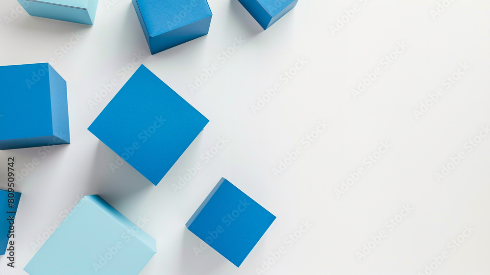 abstract blue background with squares abstract blue background with squares