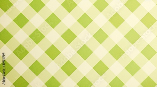 四角のチェック柄テクスチャー、緑5