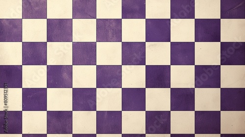 四角のチェック柄テクスチャー、紫4