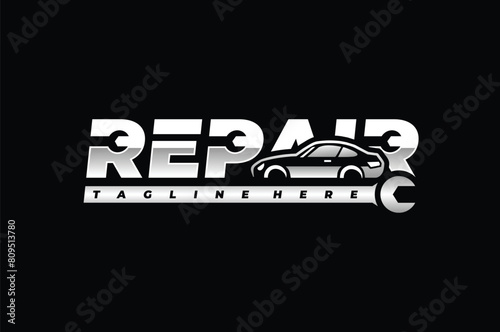 tech repair car logo