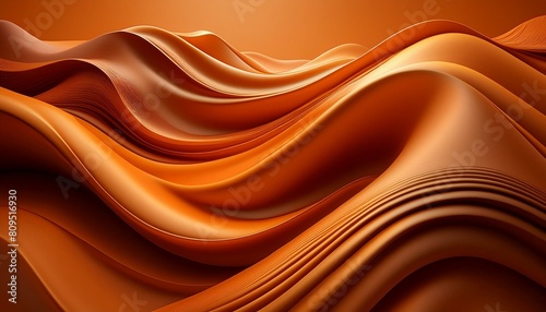 A bold gradient from a burnt orange to a rich gold, reflecting the intense heat of a desert,