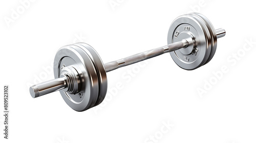 dumbbell isolated on white background