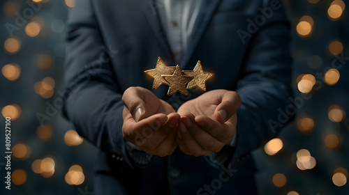 Photo realistic as Loyalty Program Director Enhancing Customer Retention concept as A loyalty program director enhances customer retention by developing rewarding programs that enc