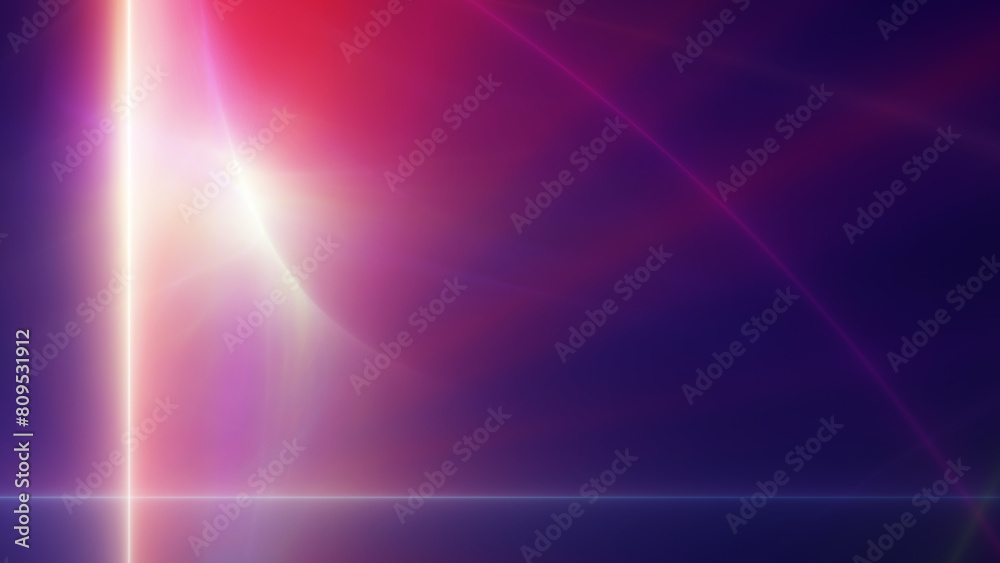 Naklejka premium background neon line wave illustration