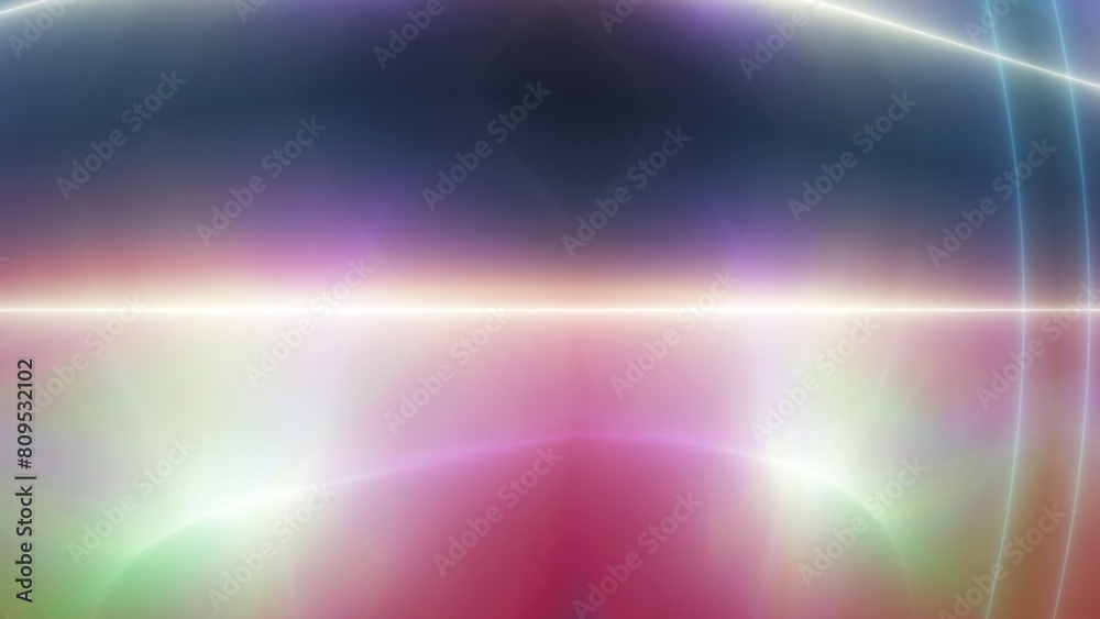 Fototapeta premium background neon line wave illustration