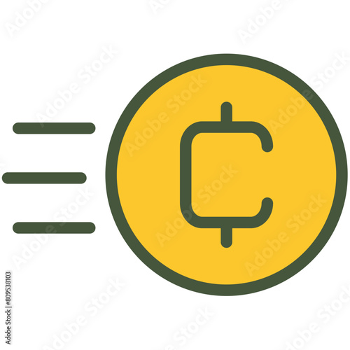 Cryptocurrency Coins Colored Icon Pack