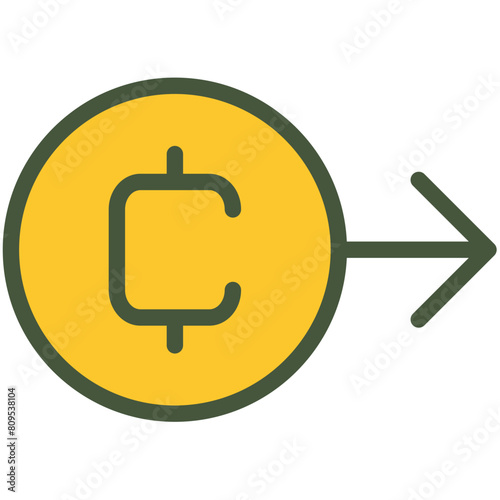 Cryptocurrency Coins Colored Icon Pack