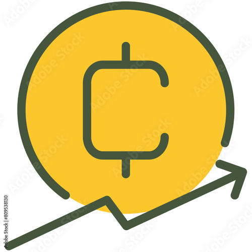 Cryptocurrency Coins Colored Icon Pack