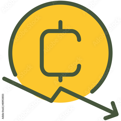 Cryptocurrency Coins Colored Icon Pack