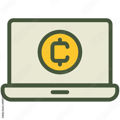 Cryptocurrency Coins Colored Icon Pack