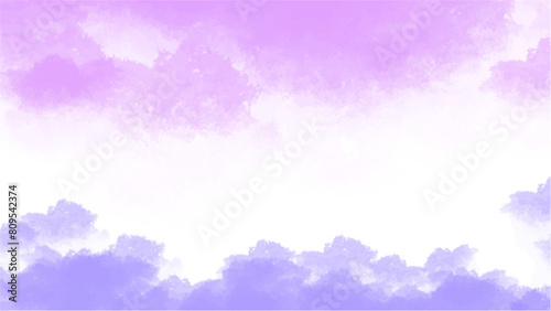 Abstract pink watercolor background.Hand painted watercolor. vector